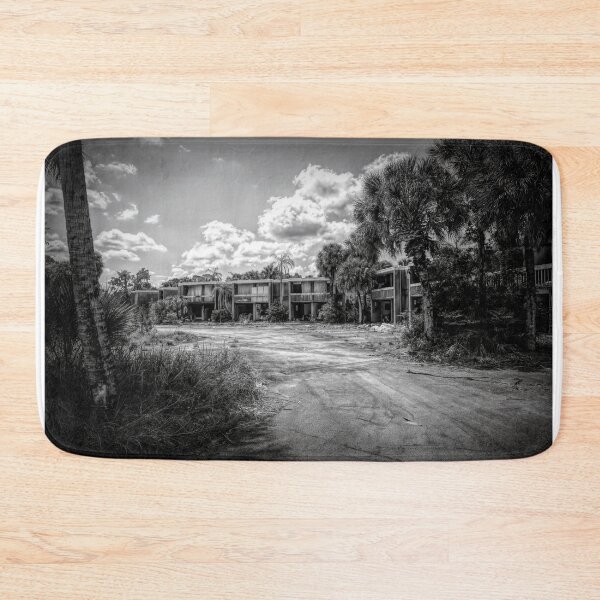 Item preview, Abandoned Hotel, Kissimmee, Florida 3 BW designed and sold by jrtwynam.