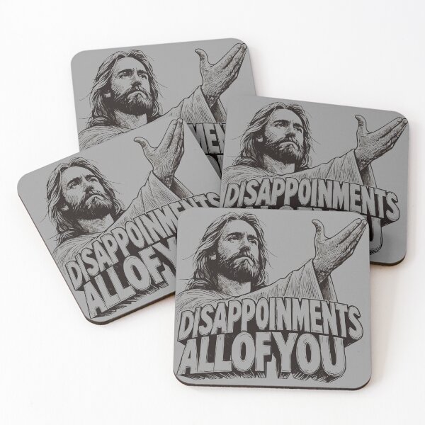 Item preview, Disappointments Jesus All Of You Christian Religion Meme designed and sold by TomFrontierArt.