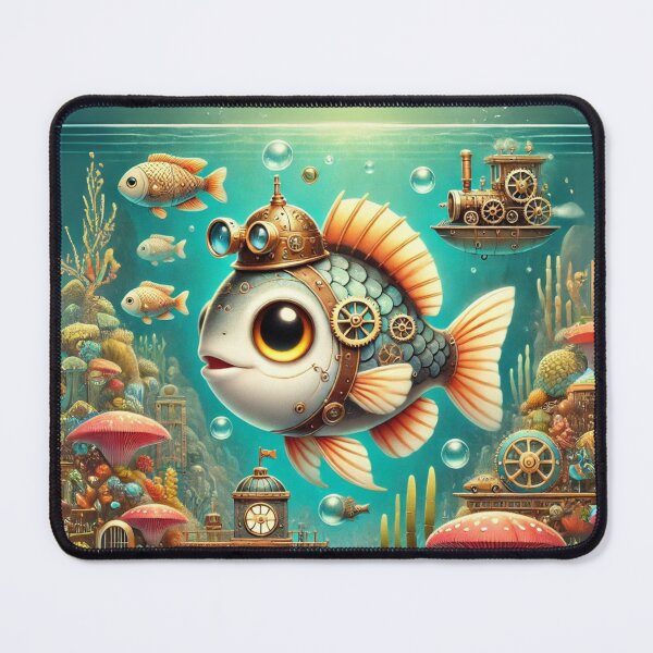 Item preview, Steampunk Uaru Cichlid designed and sold by Sillytoe.