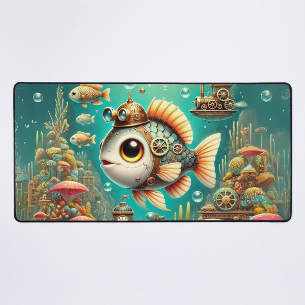 Item preview, Steampunk Uaru Cichlid designed and sold by Sillytoe.