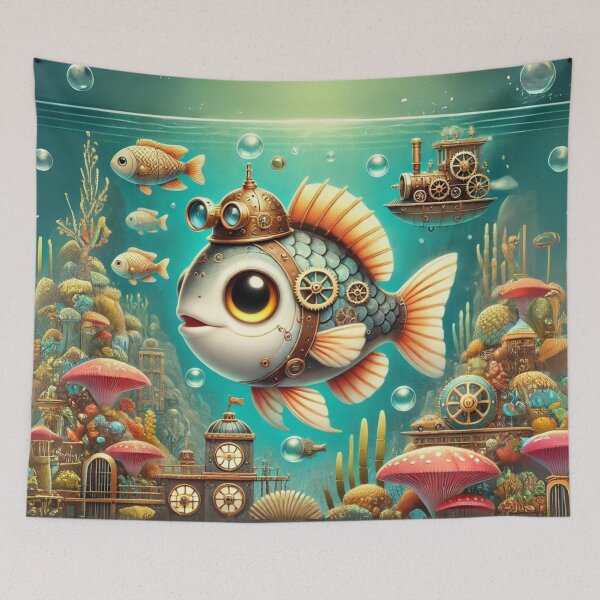 Item preview, Steampunk Uaru Cichlid designed and sold by Sillytoe.