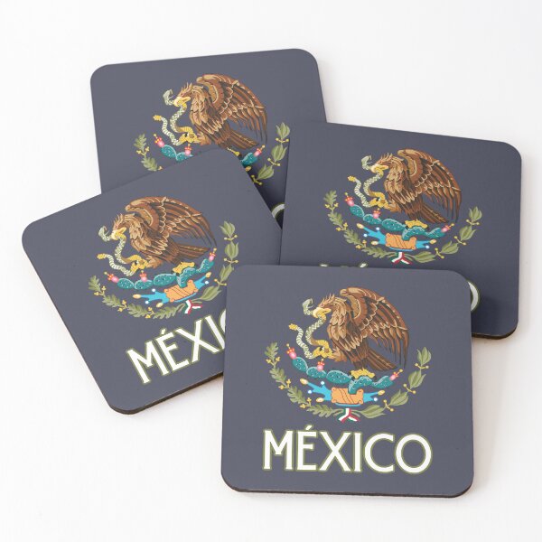 Item preview, Mexican Coat of Arms - National Symbol of Mexico designed and sold by Psycho-Crazy.