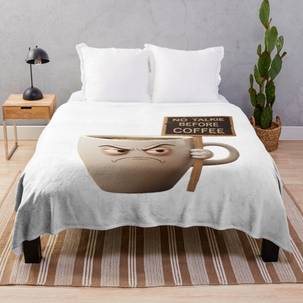 Item preview, No Talk Before Coffee designed and sold by mrchavish.