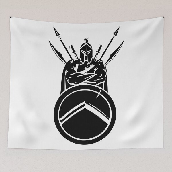 Item preview, Spartan Shield designed and sold by LuizSilva1983.