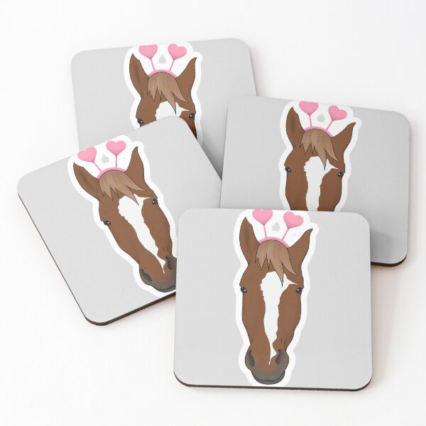 Item preview, Valentines Chestnut horse with large white blaze designed and sold by Bridgethendy.