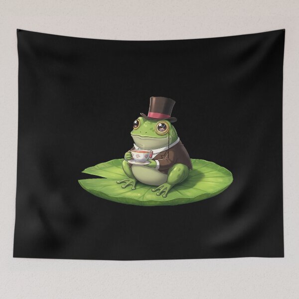 Item preview, Frog Tea Time designed and sold by mrchavish.
