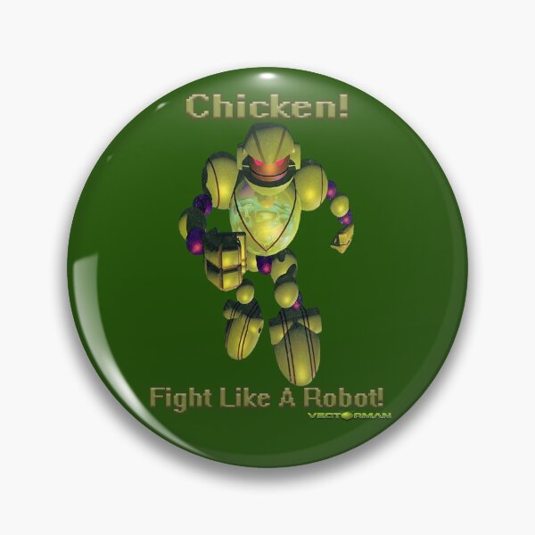 Item preview, VectorMan - Fight Like A Robot designed and sold by James' Obscure Store of Obscure Wares.