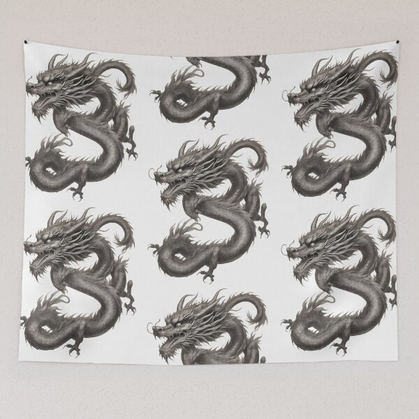 Item preview, Dragon sketch, cool dragon  designed and sold by Merchattack.