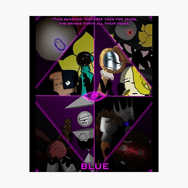 Item preview, BLUE Poster designed and sold by airy45.
