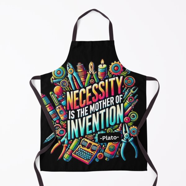 Item preview, Necessity is the Mother of Invention - Plato designed and sold by Myra365Art.