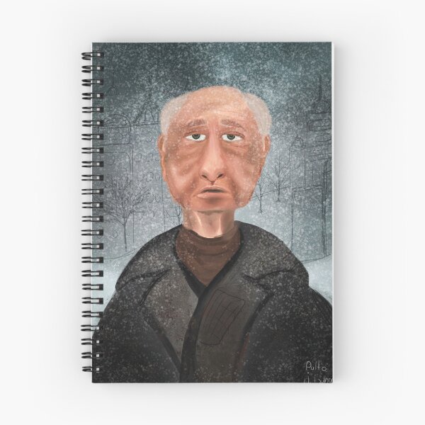 Item preview, The Overcoat – Akaky Akakievich Pencil Sketch designed and sold by umayana.art.