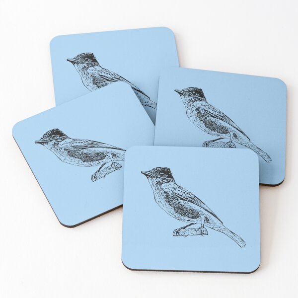 Item preview, Rose-throated Becard Black Design  designed and sold by designsasstultd.