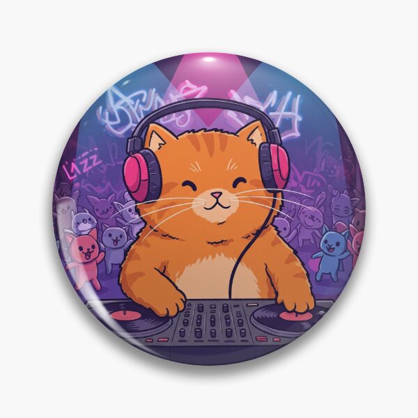 Item preview, Cat DJ designed and sold by mrchavish.