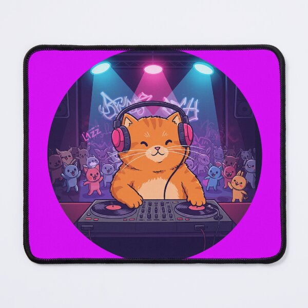 Item preview, Cat DJ designed and sold by mrchavish.