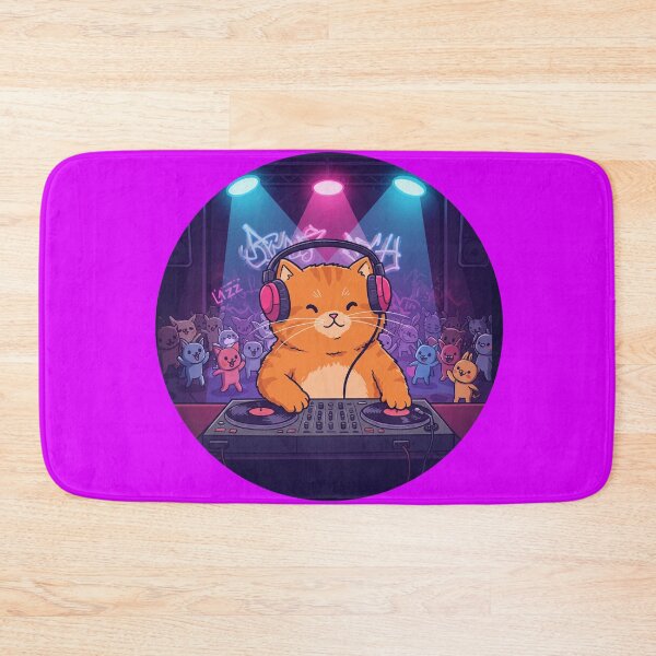 Item preview, Cat DJ designed and sold by mrchavish.