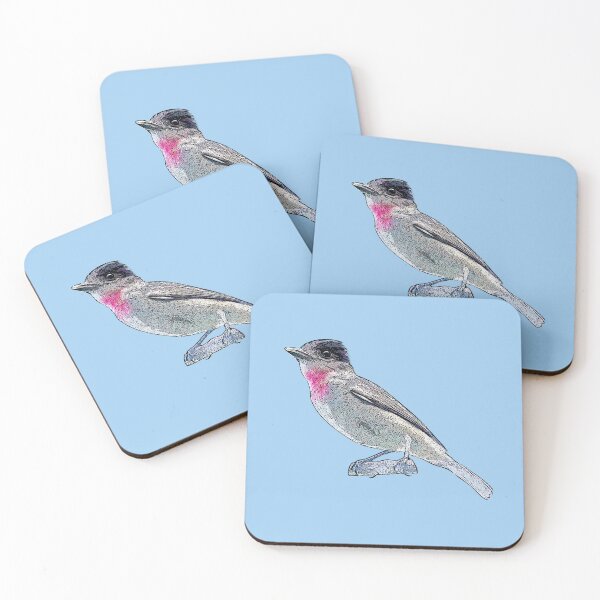 Item preview, Rose-throated Becard Black Alternate Design  designed and sold by designsasstultd.
