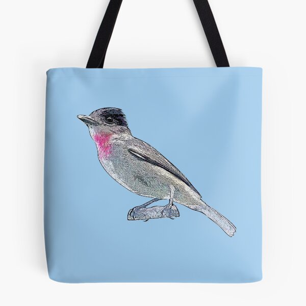 Item preview, Rose-throated Becard Black Alternate Design  designed and sold by designsasstultd.