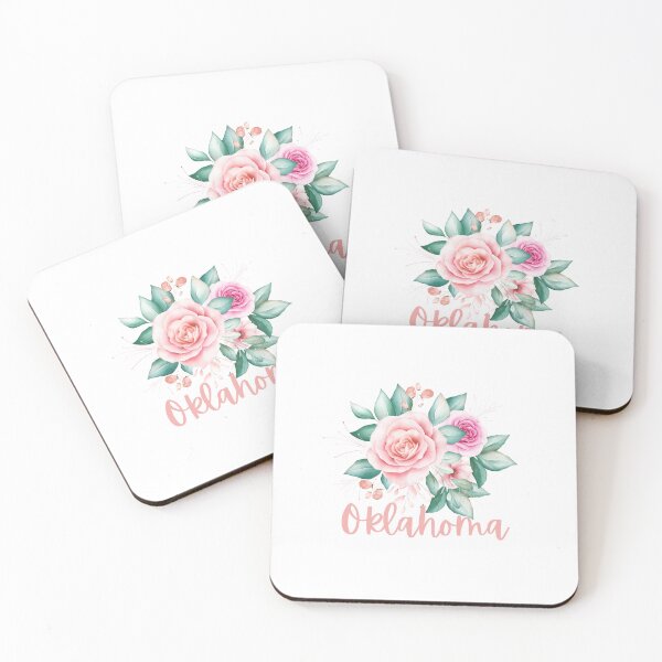 Artikelvorschau, Oklahoma State Flower Rosa Klassisches T-Shirt Sticker entworfen und verkauft von ThinkNature!.