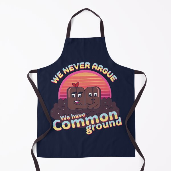 Item preview, We Never Argue, We Have Common Ground - Funny Coffee Beans Art designed and sold by W-O-A-K.