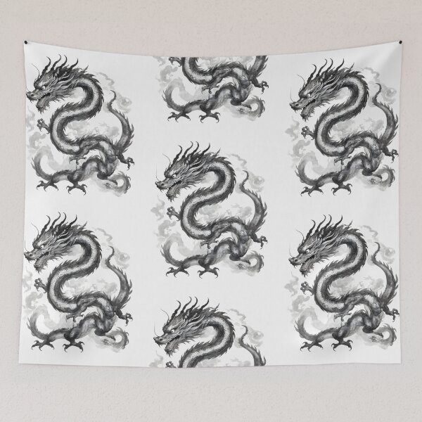 Item preview, Dragon sketch, cool dragon  designed and sold by Merchattack.