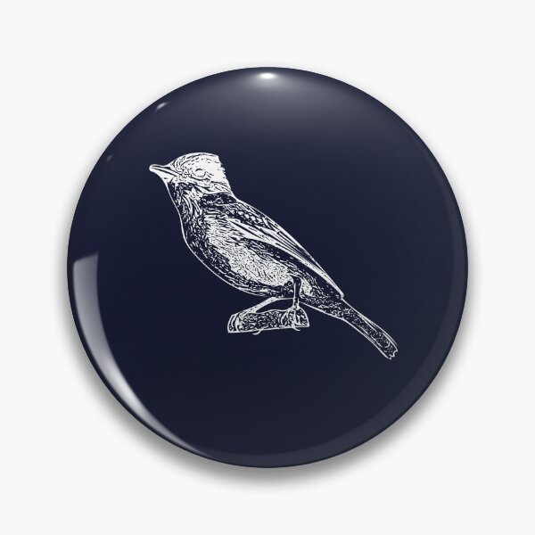 Item preview, Rose-throated Becard White Design  designed and sold by designsasstultd.