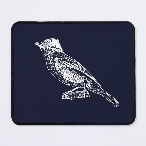 Item preview, Rose-throated Becard White Design  designed and sold by designsasstultd.