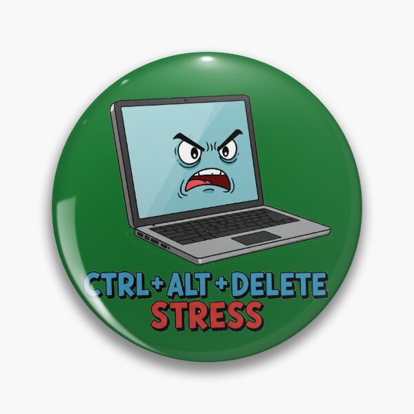 Item preview, Delete Stress! designed and sold by mrchavish.