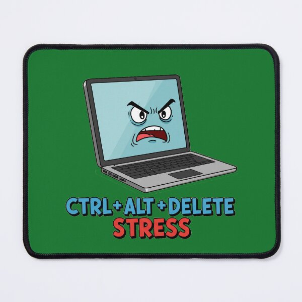 Item preview, Delete Stress! designed and sold by mrchavish.