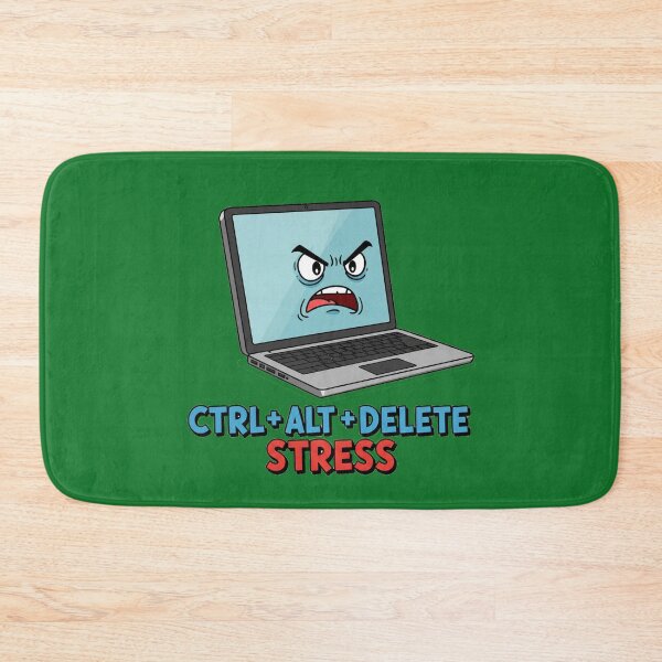 Item preview, Delete Stress! designed and sold by mrchavish.