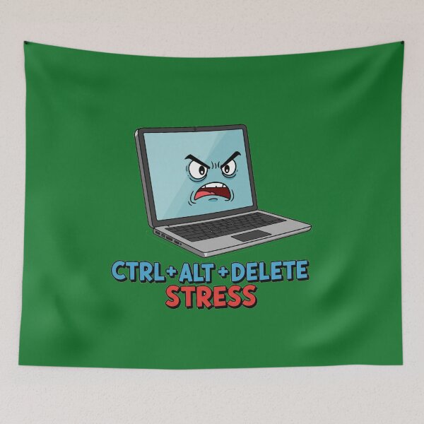 Item preview, Delete Stress! designed and sold by mrchavish.