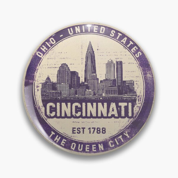 Item preview, Cincinnati - Ohio - The Queen City - United States designed and sold by GoodOldVintage.