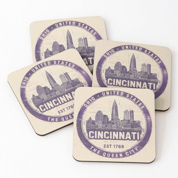 Item preview, Cincinnati - Ohio - The Queen City - United States designed and sold by GoodOldVintage.