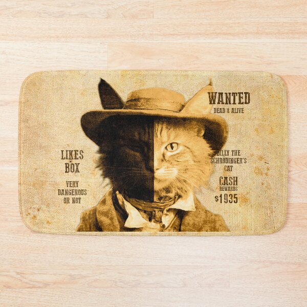 Item preview, BILLY THE SCHRÖDINGER'S CAT designed and sold by Oliveirallan.