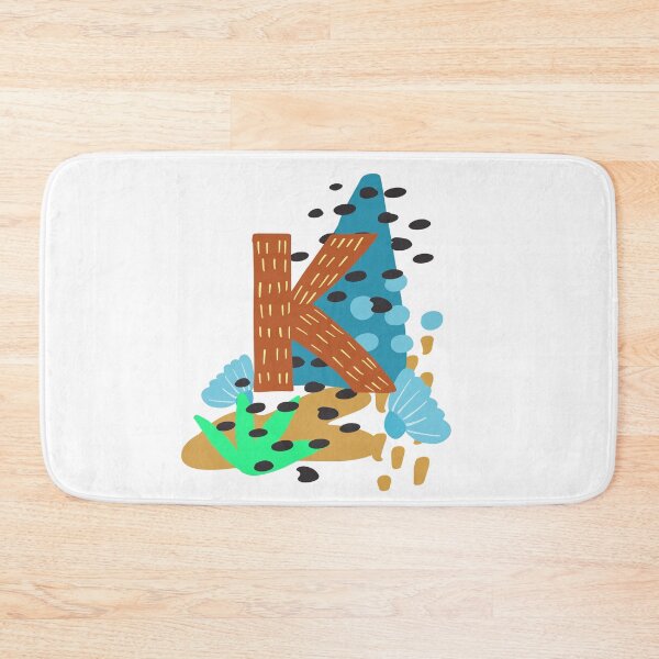 Item preview, Alphabet K Seaside design designed and sold by DesignbyBFD.
