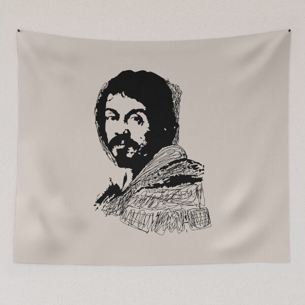 Item preview, Caravaggio – Master of the Baroque Era Pencil Portrait designed and sold by umayana.art.