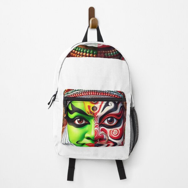 Item preview, Fusion of Kathakali and Theyyam Faces designed and sold by inoventre.