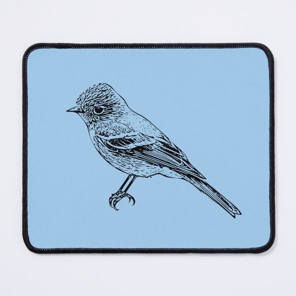Item preview, Hammond's Flycatcher Black Design  designed and sold by designsasstultd.