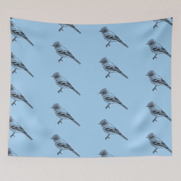 Item preview, Hammond's Flycatcher Black Design  designed and sold by designsasstultd.