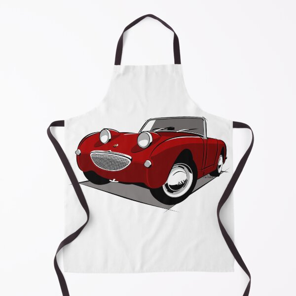 Item preview, Austin Healey Frogeye Sprite red designed and sold by car2oonz.