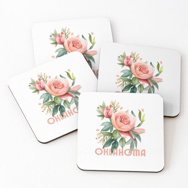 Artikelvorschau, Oklahoma State Flower Rosa Klassisches T-Shirt Sticker entworfen und verkauft von ThinkNature!.