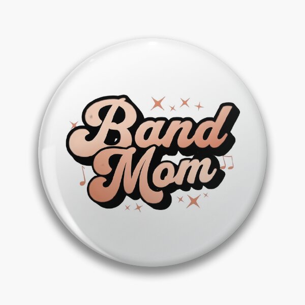 Item preview, Band mom, cool mom design designed and sold by Merchattack.