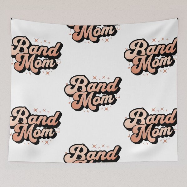 Item preview, Band mom, cool mom design designed and sold by Merchattack.