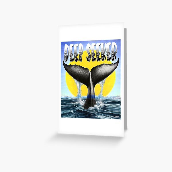 Deep Seeker Greeting Card