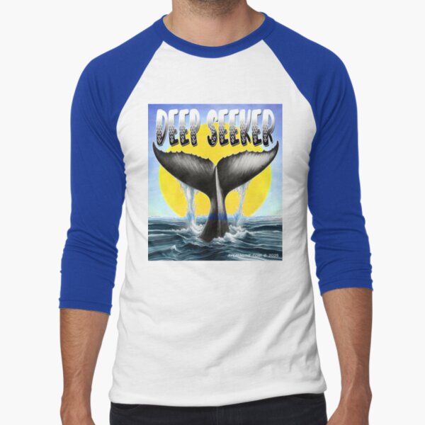 Deep Seeker Baseball ¾ Sleeve T-Shirt