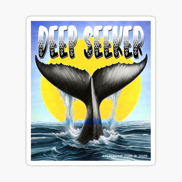 Deep Seeker Sticker