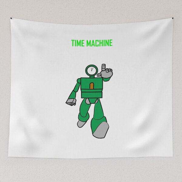 Item preview, Time Machine 1 O'Clock designed and sold by RedEyeWolf.