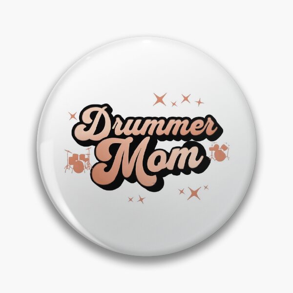 Item preview, Drummer mom, cool mom design designed and sold by Merchattack.