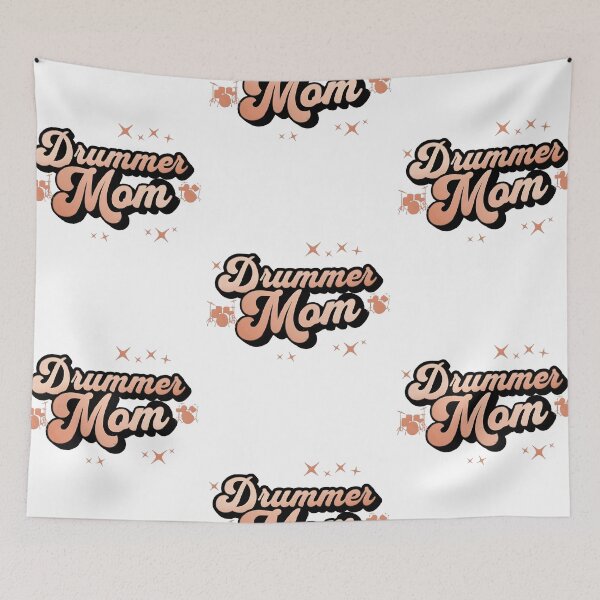 Item preview, Drummer mom, cool mom design designed and sold by Merchattack.
