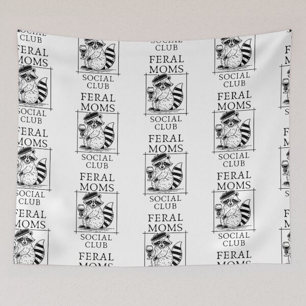 Item preview, Feral Moms Social Club designed and sold by SillyDarkShop.
