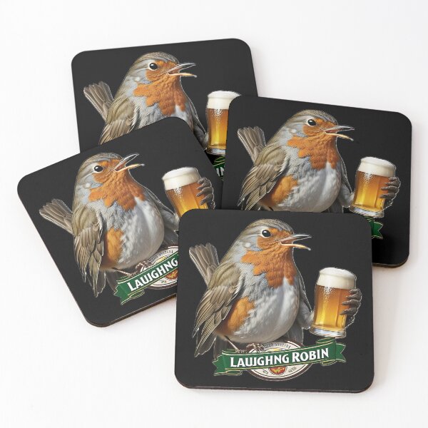 Item preview, Laughing Robin Beer Logo designed and sold by Zenvo.